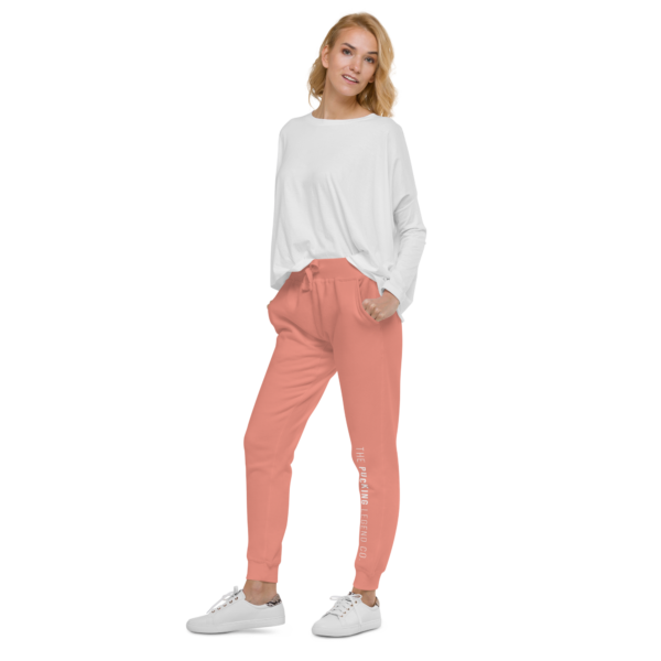 unisex-fleece-sweatpants-dusty-rose-left-front-62f2e3aa7f38a.png