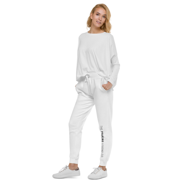 unisex-fleece-sweatpants-white-left-front-62f2e55f49299.png